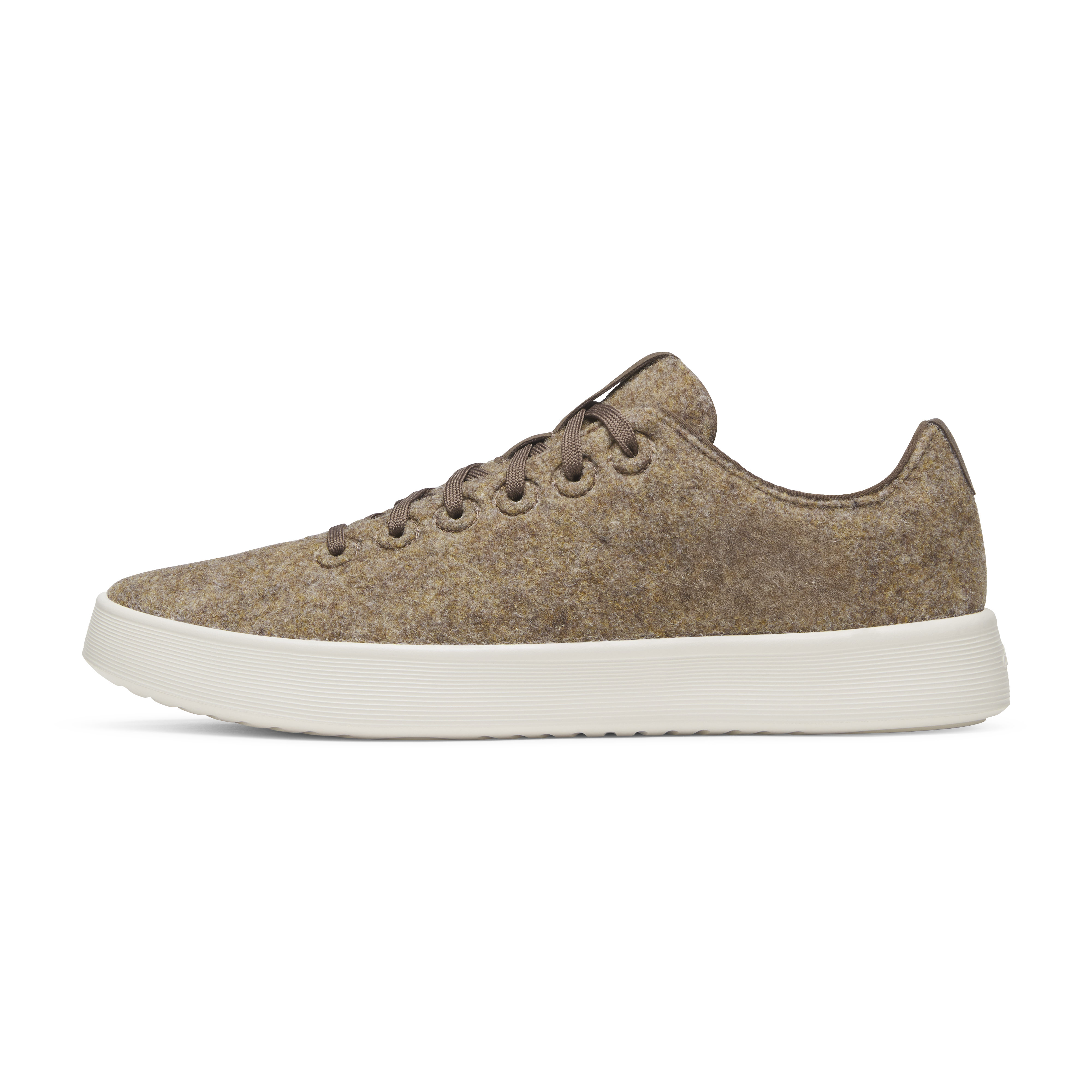 Men's Wool Cruiser - Dark Camel (Natural White Sole)