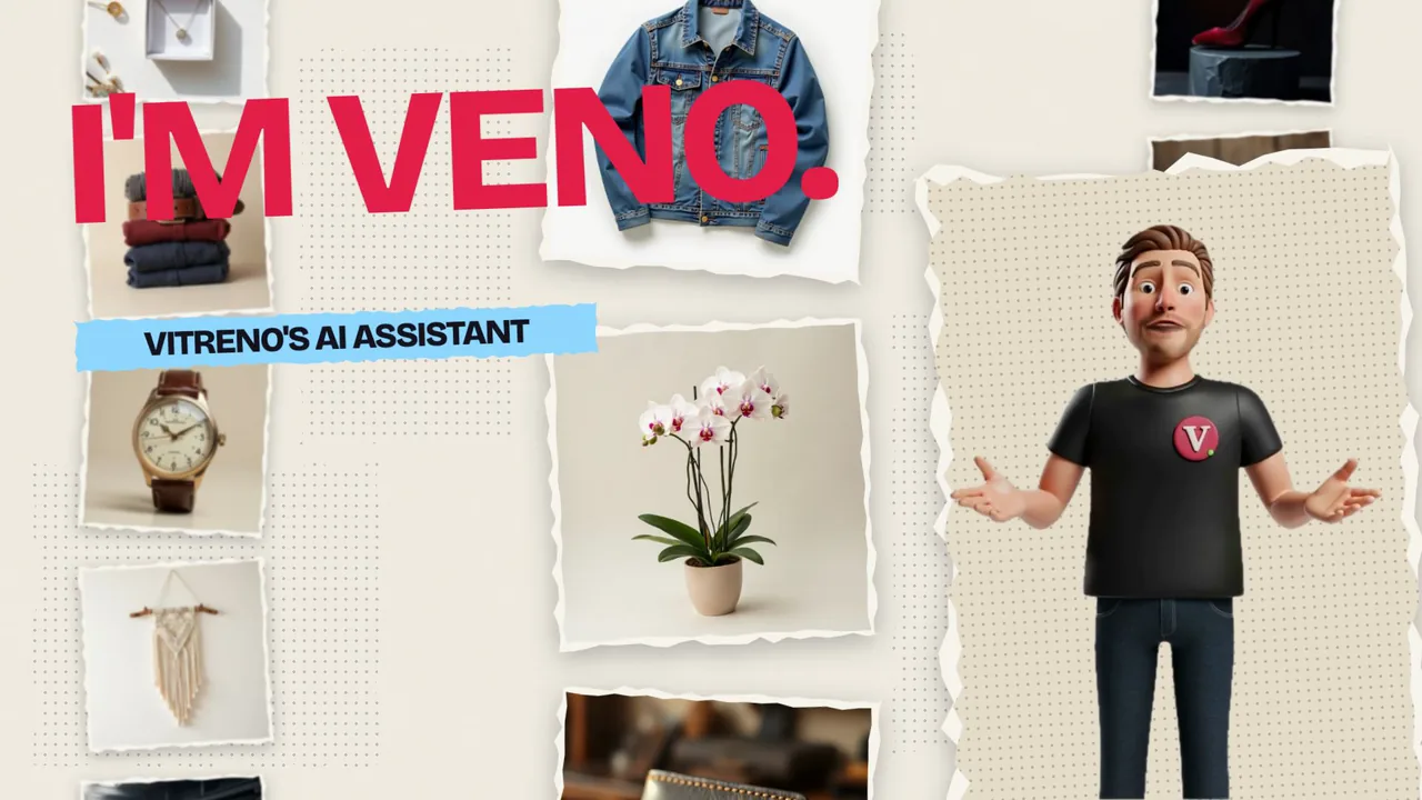 Veno, Vitreno's AI assistant, introduces himself